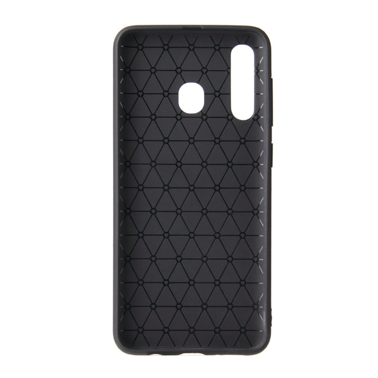 Ultra-thin Shockproof Soft TPU + Leather Case for Galaxy M20