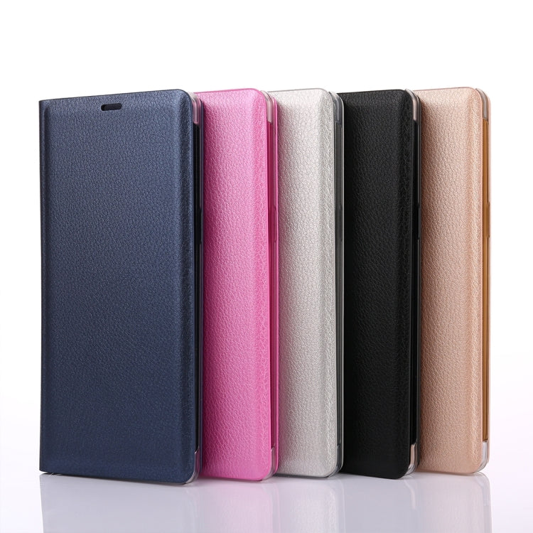 For Galaxy Note 8 Litchi Texture Horizontal Flip Leather Case with Card Slots
