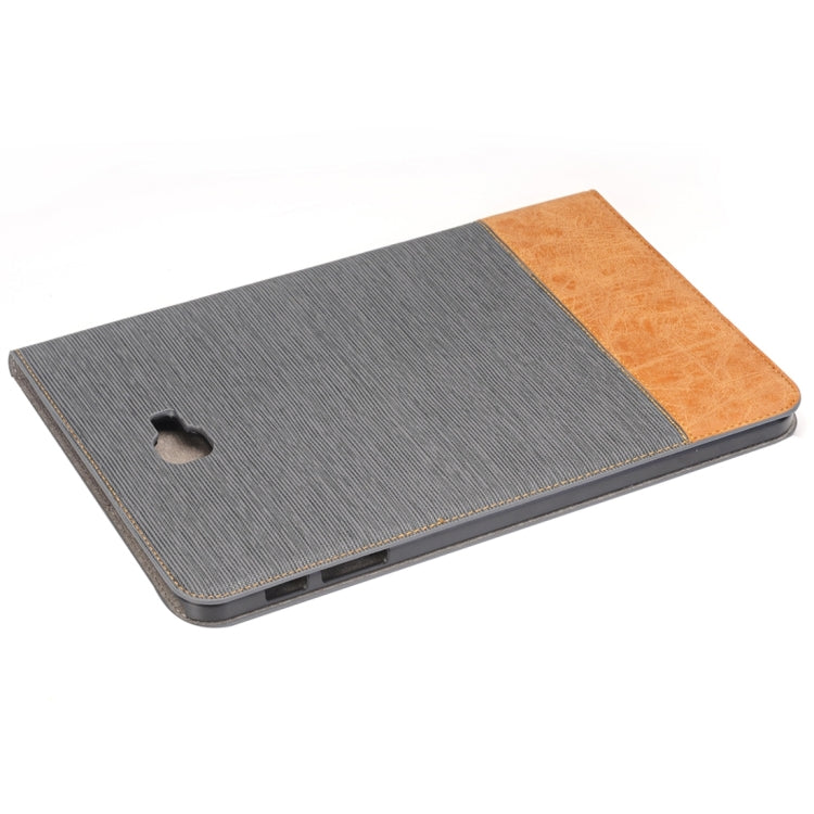 For Galaxy Tab A 10.1 / T580 Cross Texture Horizontal Flip Leather Case with Holder & Card Slots & Wallet