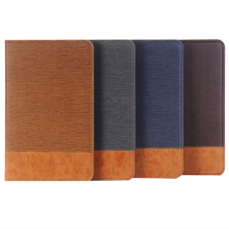 For Galaxy Tab A 10.1 / T580 Cross Texture Horizontal Flip Leather Case with Holder & Card Slots & Wallet