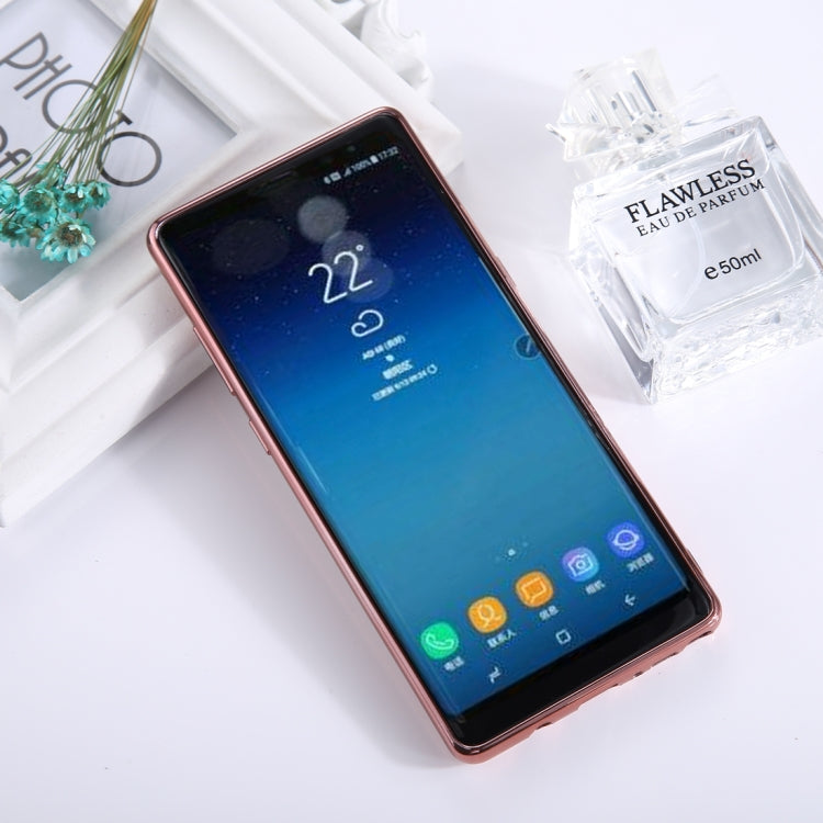 For Galaxy Note 8 Electroplating Side TPU Protective Back Cover Case