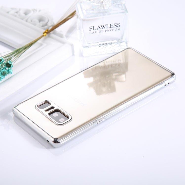 For Galaxy Note 8 Electroplating Side TPU Protective Back Cover Case