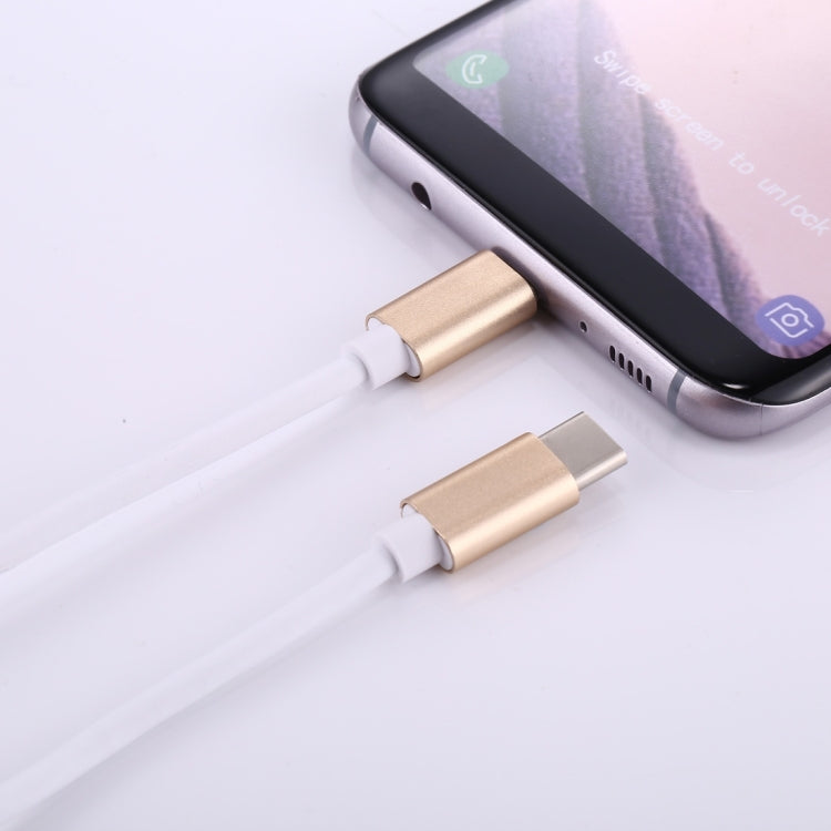 2m Type-C Male to Type-C Male Data Sync Charging Cable, For Galaxy S8 & S8 + / LG G6 / Huawei P10 & P10 Plus / Oneplus 5 / Xiaomi Mi6 & Max 2 /and other Smartphones