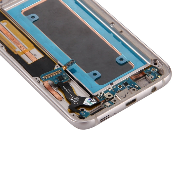 Original LCD Screen and Digitizer Full Assembly with Frame & Charging Port Board & Volume Button & Power Button