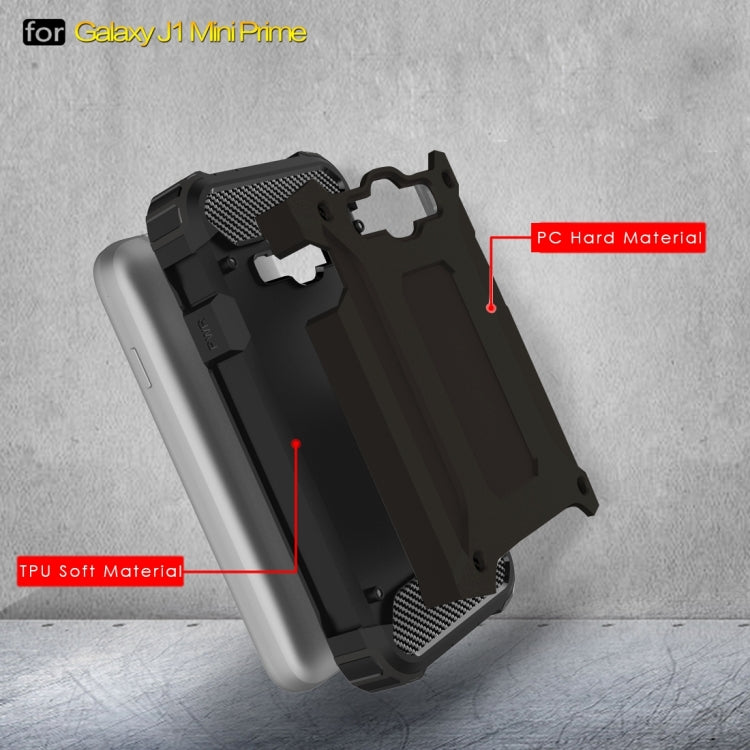 For Galaxy J1 Mini Prime Armor TPU + PC Combination Case