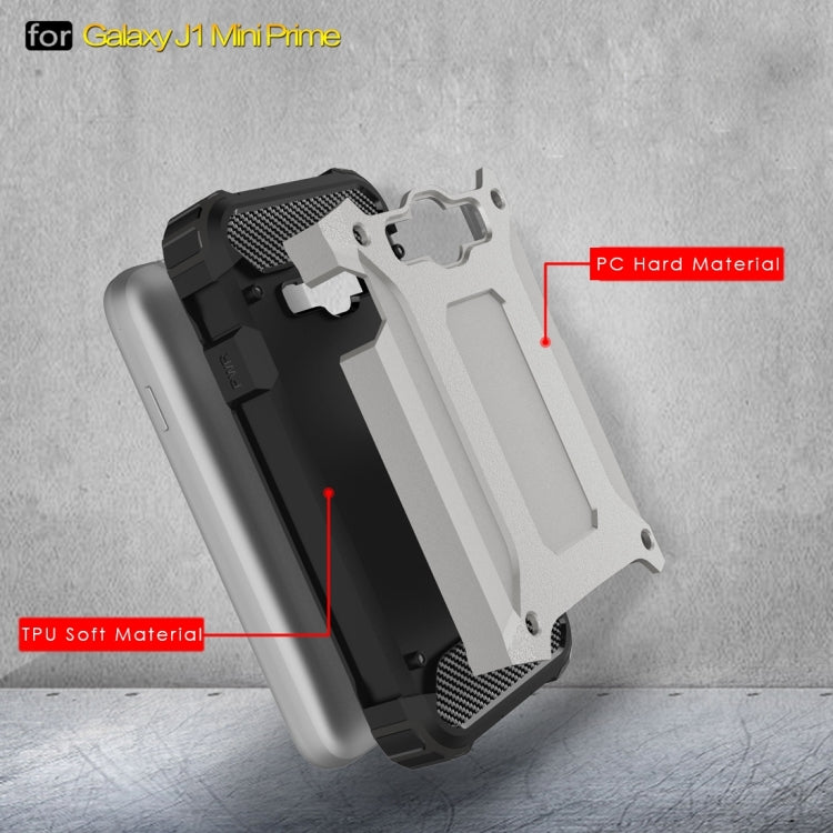 For Galaxy J1 Mini Prime Armor TPU + PC Combination Case