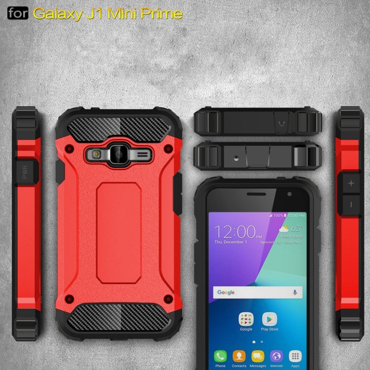 For Galaxy J1 Mini Prime Armor TPU + PC Combination Case