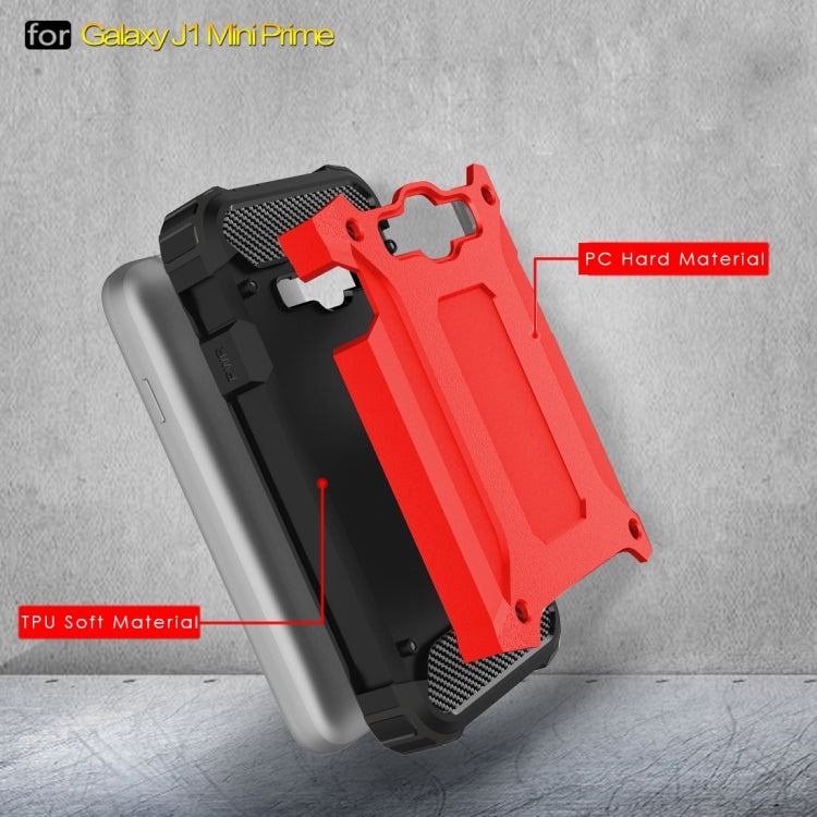For Galaxy J1 Mini Prime Armor TPU + PC Combination Case