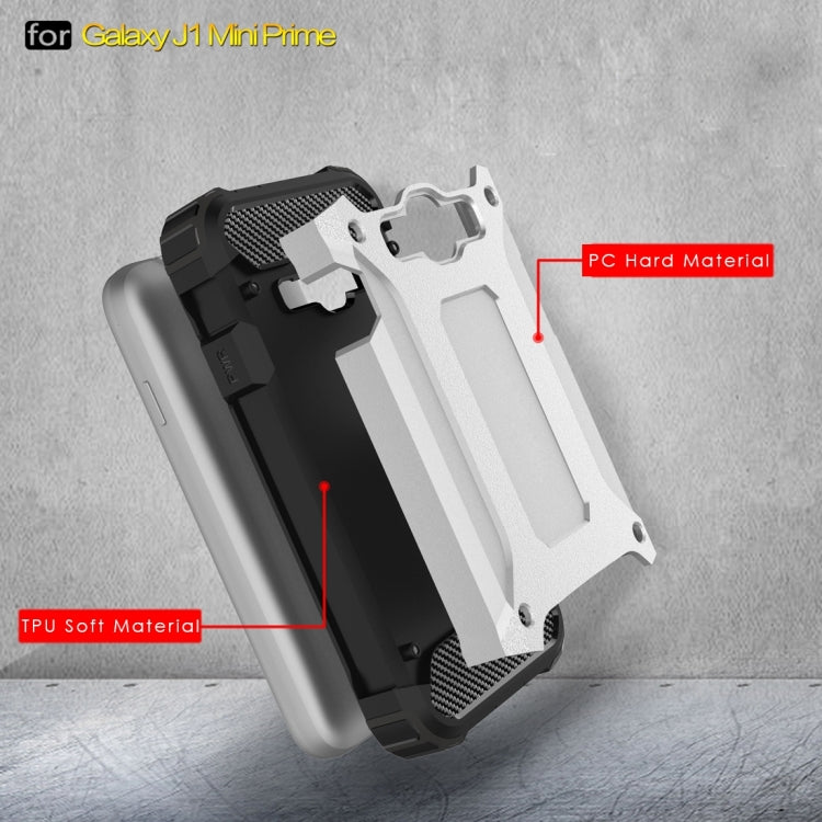 For Galaxy J1 Mini Prime Armor TPU + PC Combination Case