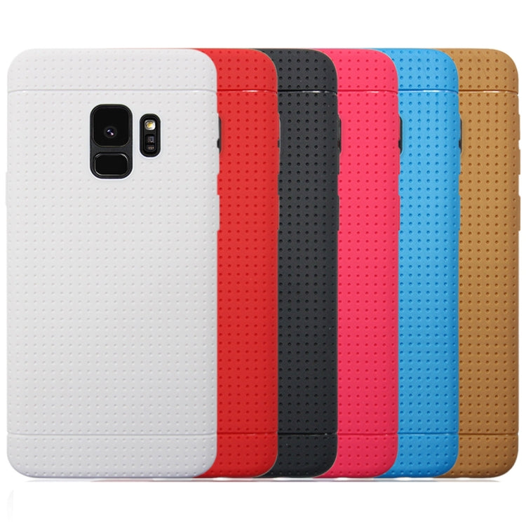 For Galaxy S9 Honeycomb Texture Soft TPU Protective Back Case