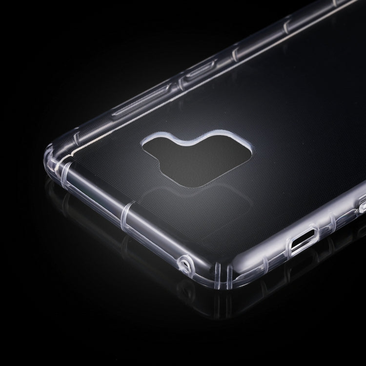 For Galaxy A5 (2018) 0.5cm Transparent TPU Protective Case (Transparent)