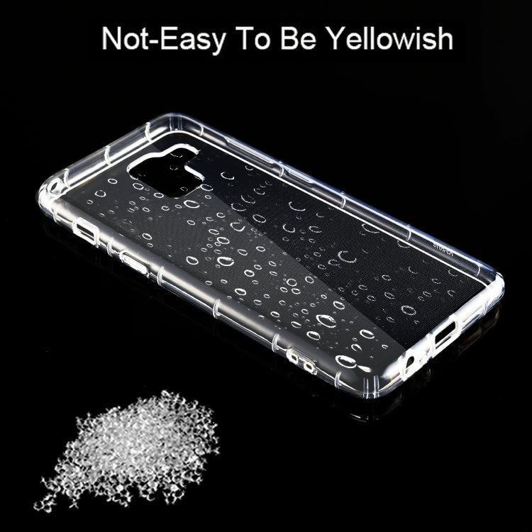 For Galaxy A5 (2018) 0.5cm Transparent TPU Protective Case (Transparent)