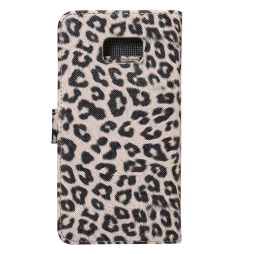 For Galaxy Note 7 / N930 Leopard Texture Magnetic Adsorption Horizontal Flip Leather Case with Card Slot & Holder & Wallet