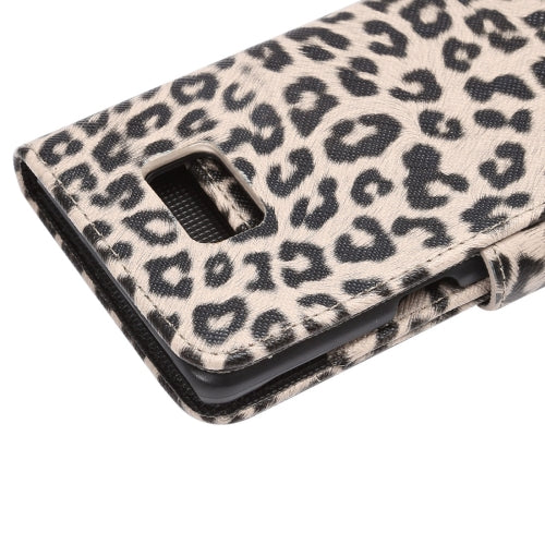 For Galaxy Note 7 / N930 Leopard Texture Magnetic Adsorption Horizontal Flip Leather Case with Card Slot & Holder & Wallet