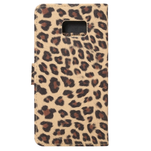 For Galaxy Note 7 / N930 Leopard Texture Magnetic Adsorption Horizontal Flip Leather Case with Card Slot & Holder & Wallet