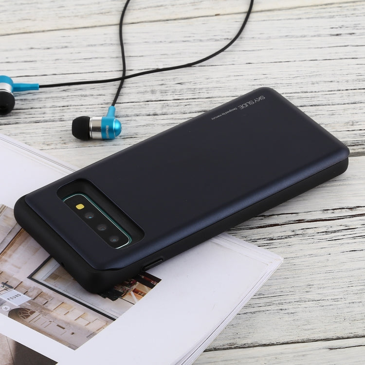 GOOSPERY Sky Slide Bumper TPU + PC Case for Galaxy S10, with Card Slot