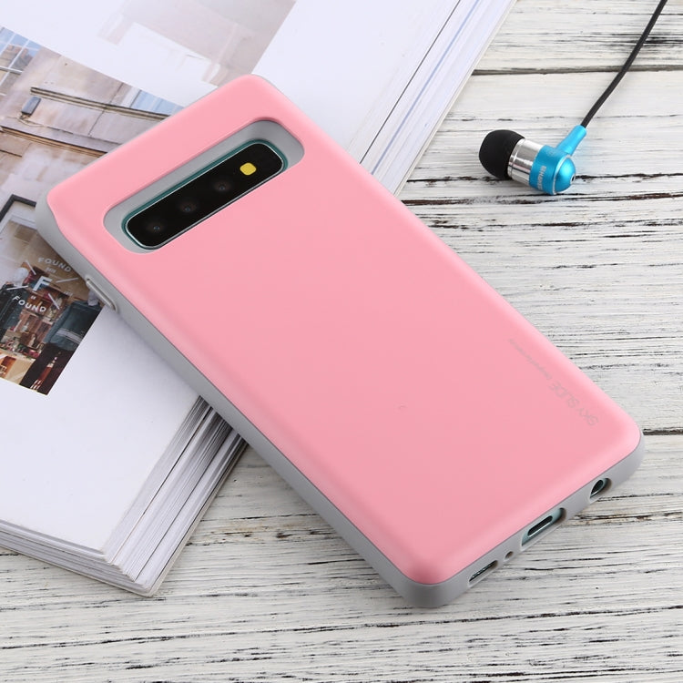 GOOSPERY Sky Slide Bumper TPU + PC Case for Galaxy S10, with Card Slot