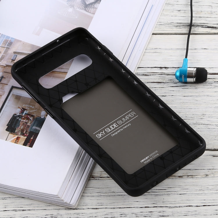 GOOSPERY Sky Slide Bumper TPU + PC Case for Galaxy S10, with Card Slot