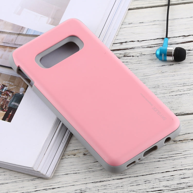 GOOSPERY Sky Slide Bumper TPU + PC Case for Galaxy S10e, with Card Slot
