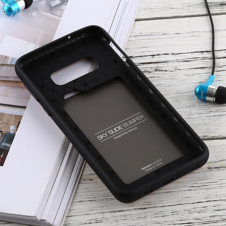 GOOSPERY Sky Slide Bumper TPU + PC Case for Galaxy S10e, with Card Slot