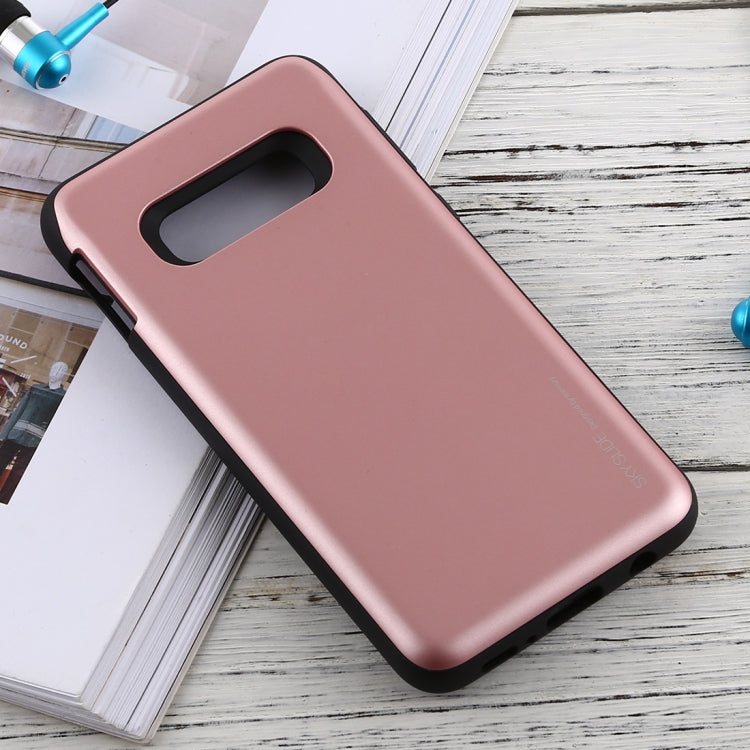 GOOSPERY Sky Slide Bumper TPU + PC Case for Galaxy S10e, with Card Slot
