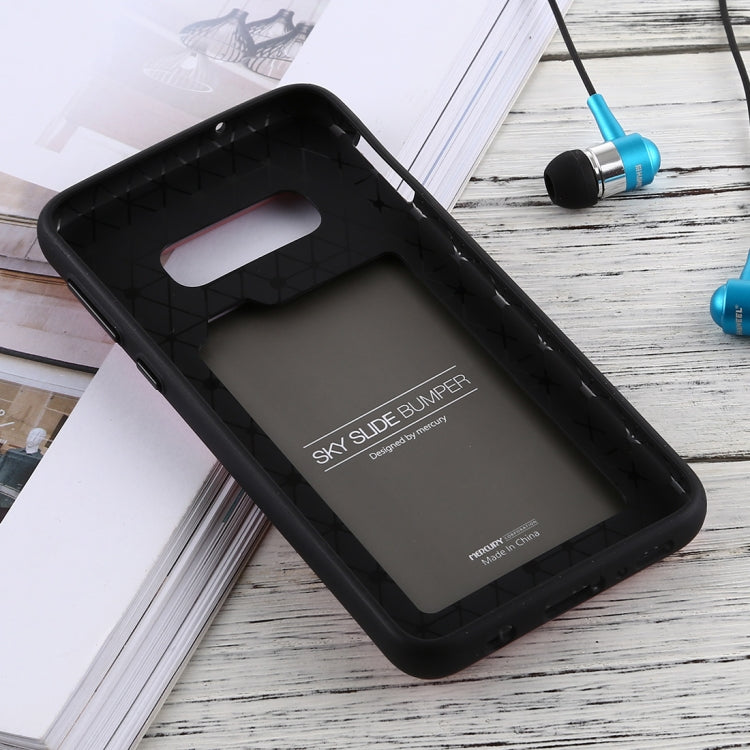 GOOSPERY Sky Slide Bumper TPU + PC Case for Galaxy S10e, with Card Slot