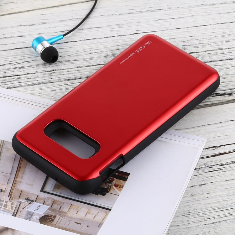 GOOSPERY Sky Slide Bumper TPU + PC Case for Galaxy S10e, with Card Slot