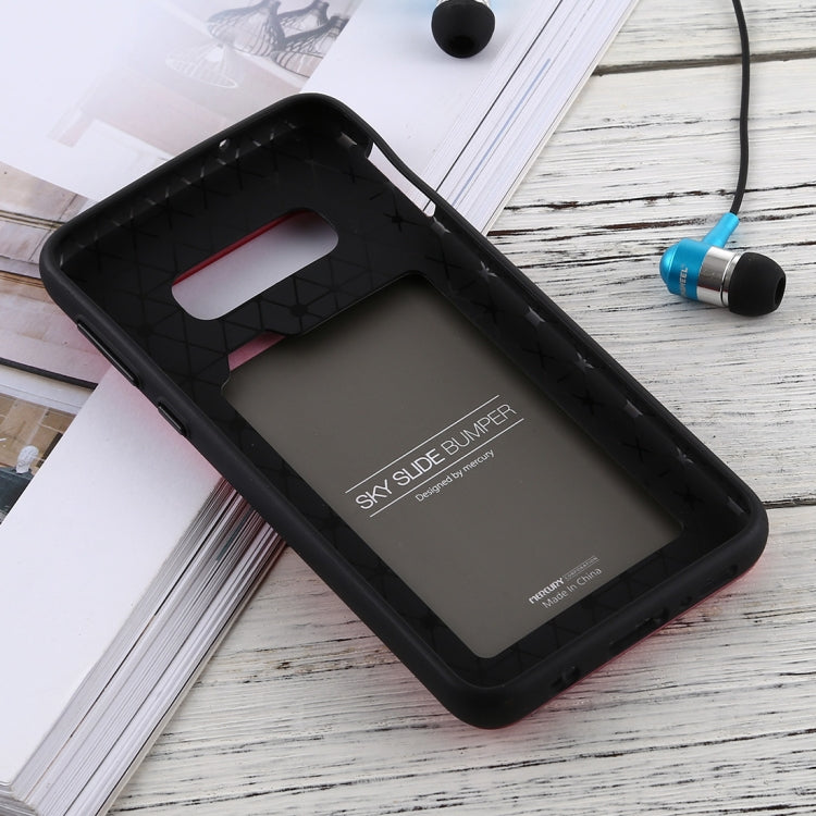 GOOSPERY Sky Slide Bumper TPU + PC Case for Galaxy S10e, with Card Slot