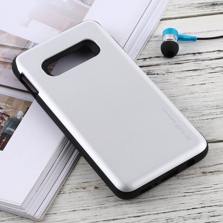 GOOSPERY Sky Slide Bumper TPU + PC Case for Galaxy S10e, with Card Slot