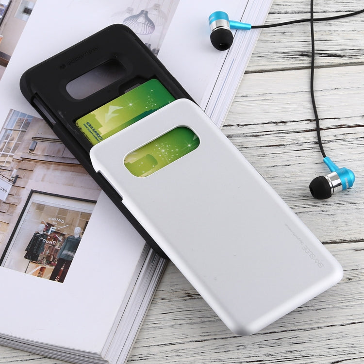 GOOSPERY Sky Slide Bumper TPU + PC Case for Galaxy S10e, with Card Slot