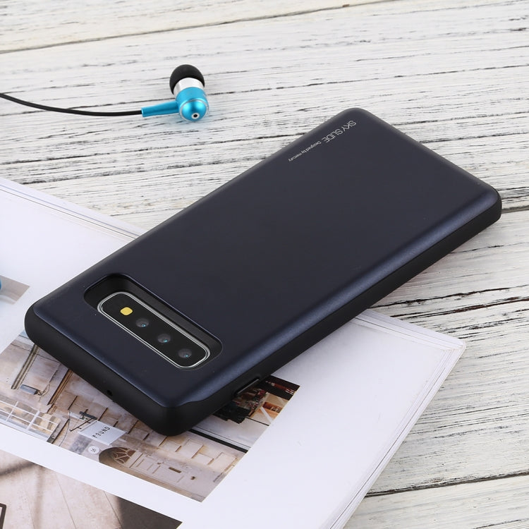 GOOSPERY Sky Slide Bumper TPU + PC Case for Galaxy S10+, with Card Slot