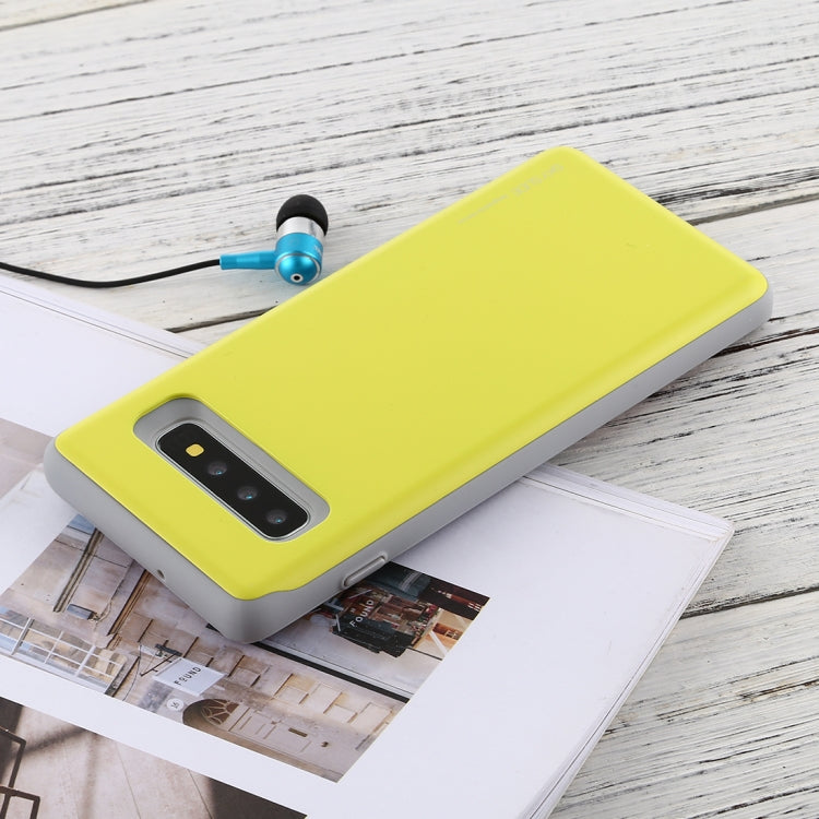 GOOSPERY Sky Slide Bumper TPU + PC Case for Galaxy S10+, with Card Slot