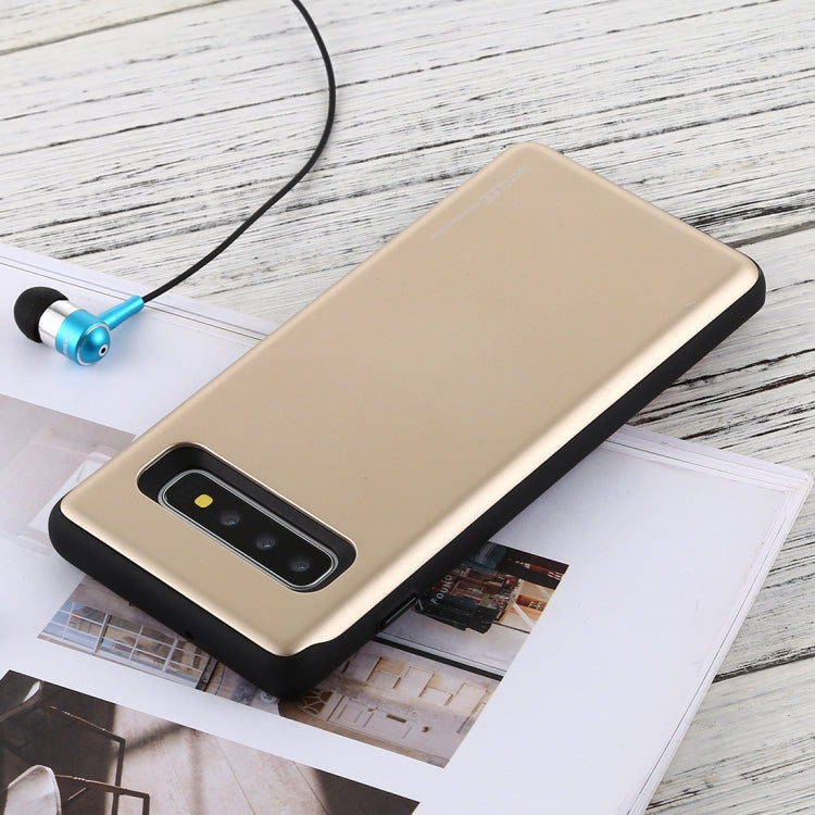 GOOSPERY Sky Slide Bumper TPU + PC Case for Galaxy S10+, with Card Slot