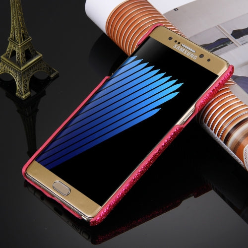 For Galaxy Note 7 / N930 Glitter Powder PC Protective Case Back Shell Cover