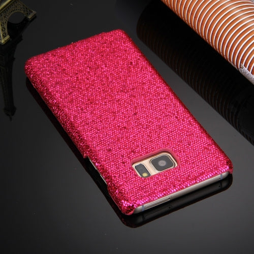 For Galaxy Note 7 / N930 Glitter Powder PC Protective Case Back Shell Cover