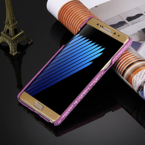 For Galaxy Note 7 / N930 Glitter Powder PC Protective Case Back Shell Cover