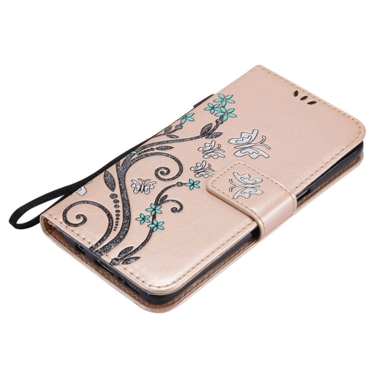 For Galaxy S8 Painted Butterfly Pattern Horizontal Flip Leather Case with Holder & Card Slots & Wallet & Lanyard