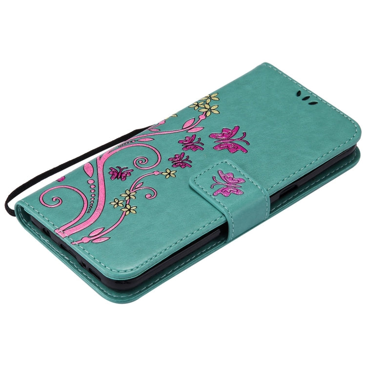 For Galaxy S8 + / G9550 Painted Butterfly Pattern Horizontal Flip Leather Case with Holder & Card Slots & Wallet & Lanyard