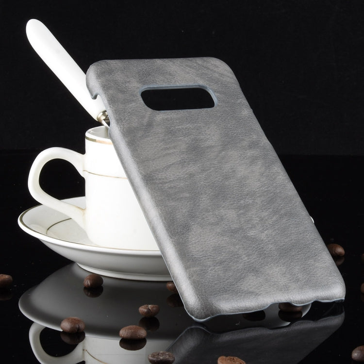 Shockproof Litchi Texture PC + PU Case for Galaxy S10e