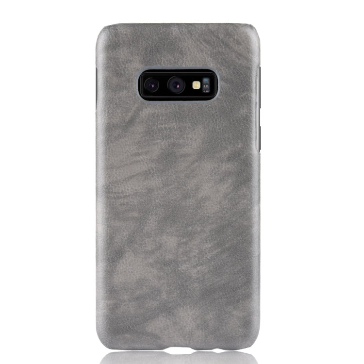 Shockproof Litchi Texture PC + PU Case for Galaxy S10e