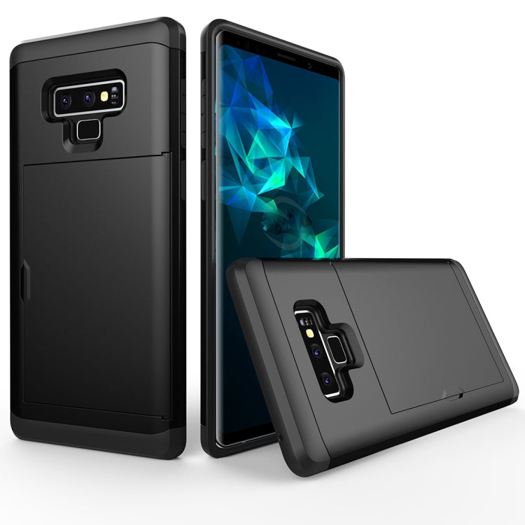 Shockproof Rugged Armor Protective Case for Galaxy Note 9, with Card Slot