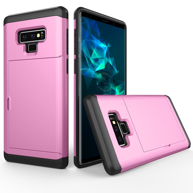 Shockproof Rugged Armor Protective Case for Galaxy Note 9, with Card Slot