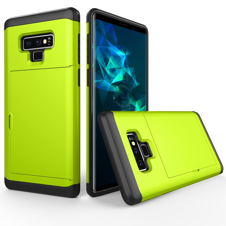 Shockproof Rugged Armor Protective Case for Galaxy Note 9, with Card Slot