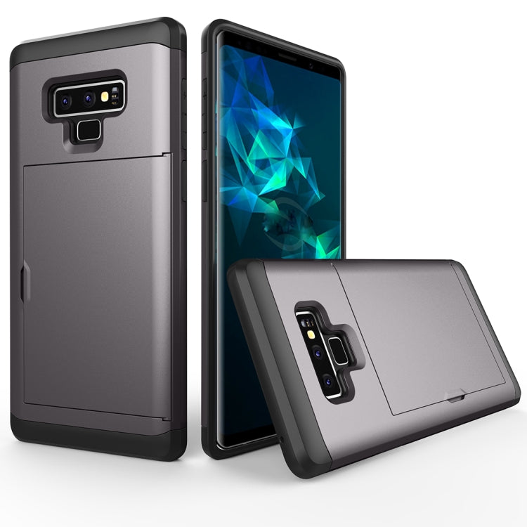 Shockproof Rugged Armor Protective Case for Galaxy Note 9, with Card Slot