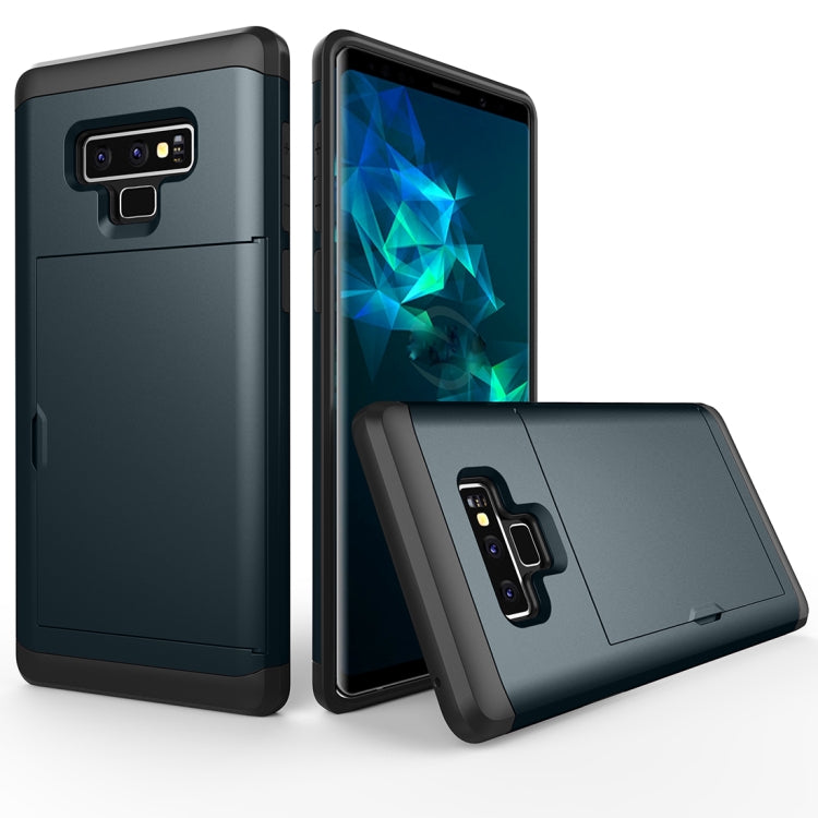 Shockproof Rugged Armor Protective Case for Galaxy Note 9, with Card Slot