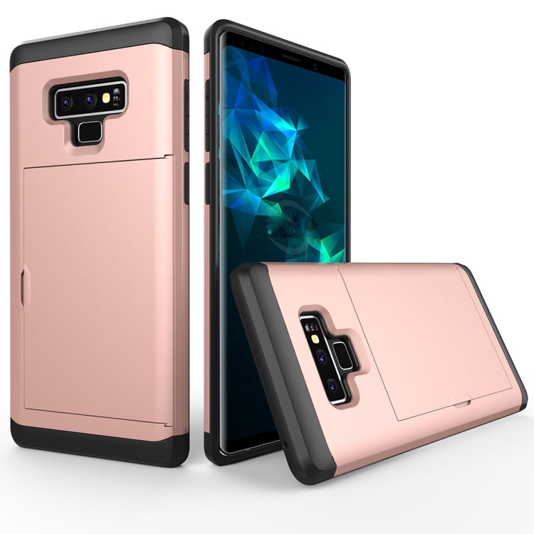 Shockproof Rugged Armor Protective Case for Galaxy Note 9, with Card Slot