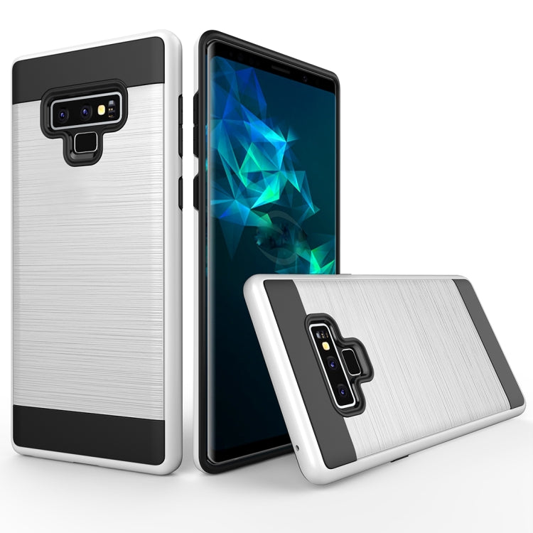 Brushed Texture Shockproof Rugged Armor Protective Case for Galaxy Note 9
