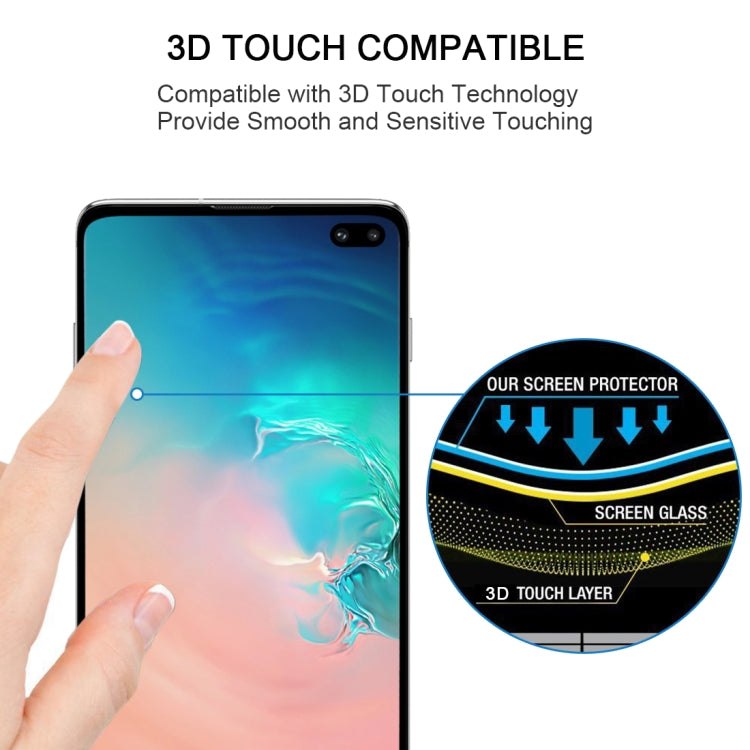 9H 3D Touch Full Screen Tempered Glass Film for Galaxy S10 Plus
