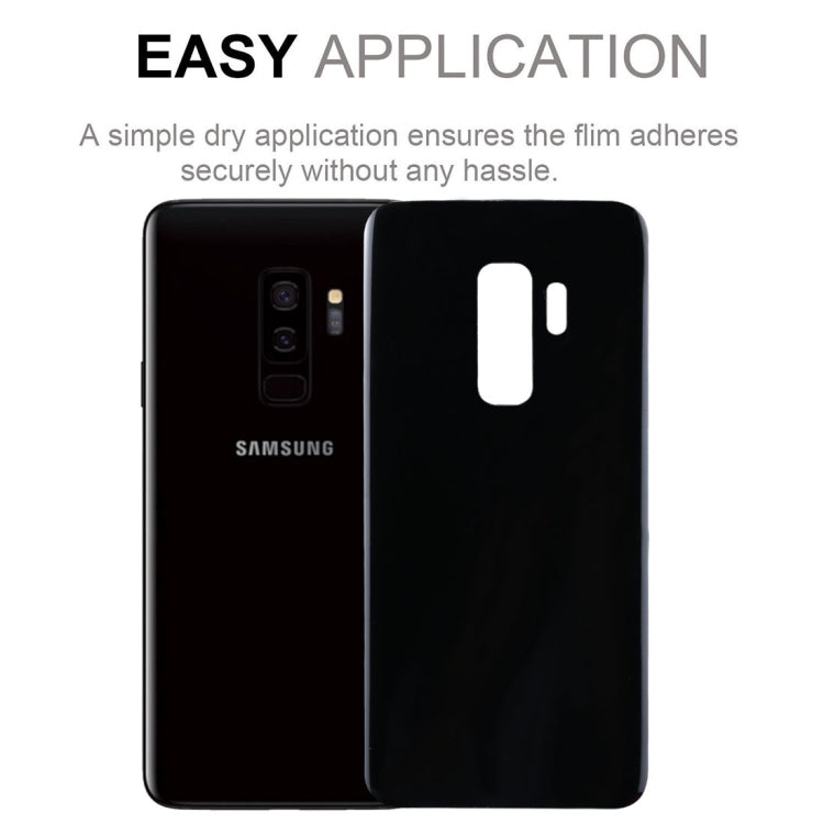 Ultra-thin PET Back Screen Protector Film for Galaxy S9+(Black)