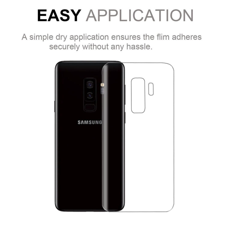 Ultra-thin PET Back Screen Protector Film for Galaxy S9+(Transparent)